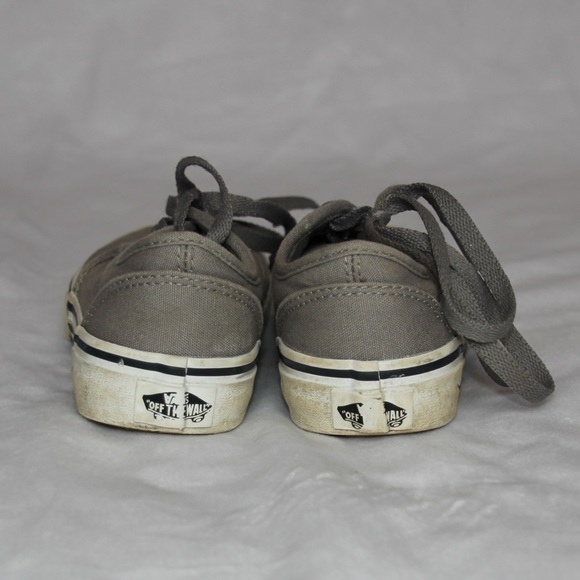 Vans youth Old Skool gray sneakers size 13 - Picture 5 of 8